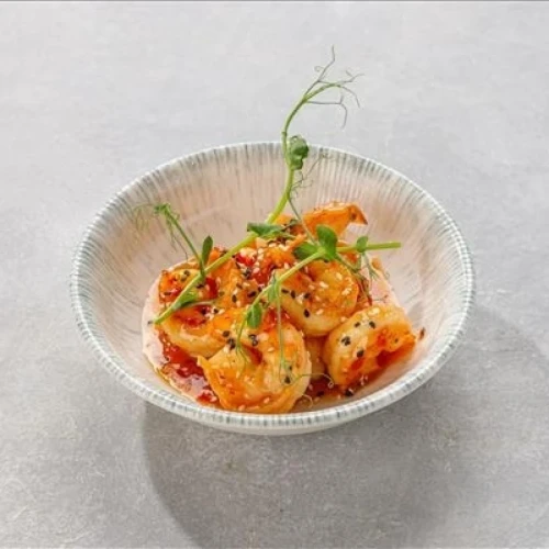 Креветки в чесноке